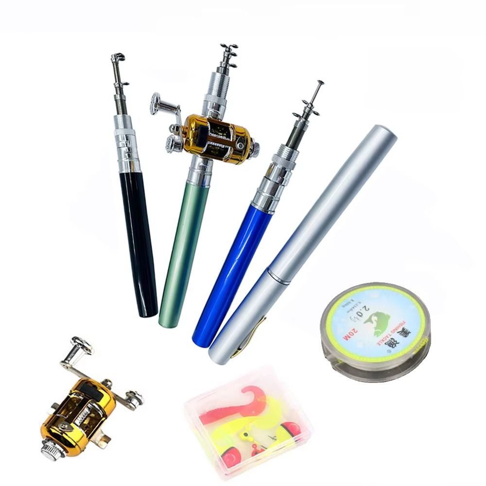 Telescopic Pocket Fishing Rod  - Fishing Line Spooler recensione e prezzo
