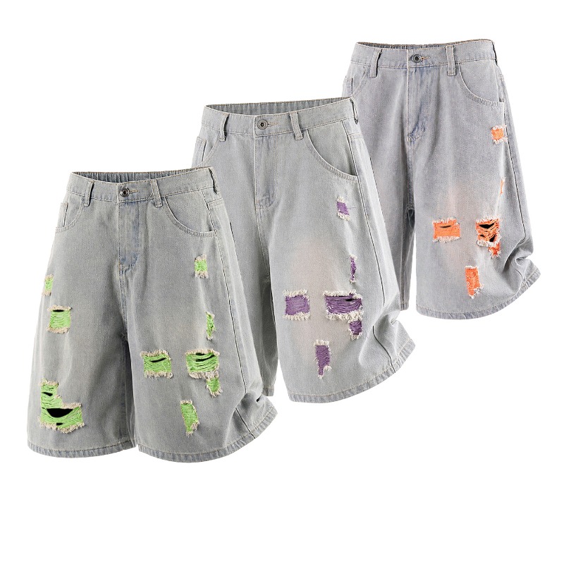 Men's Lined Ripped Denim Short - Fly Line recensione e prezzo