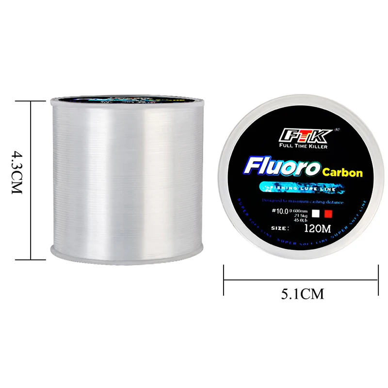 120M Fishing Line 0.14mm-0.6mm - Fluorocarbon Line recensione e prezzo