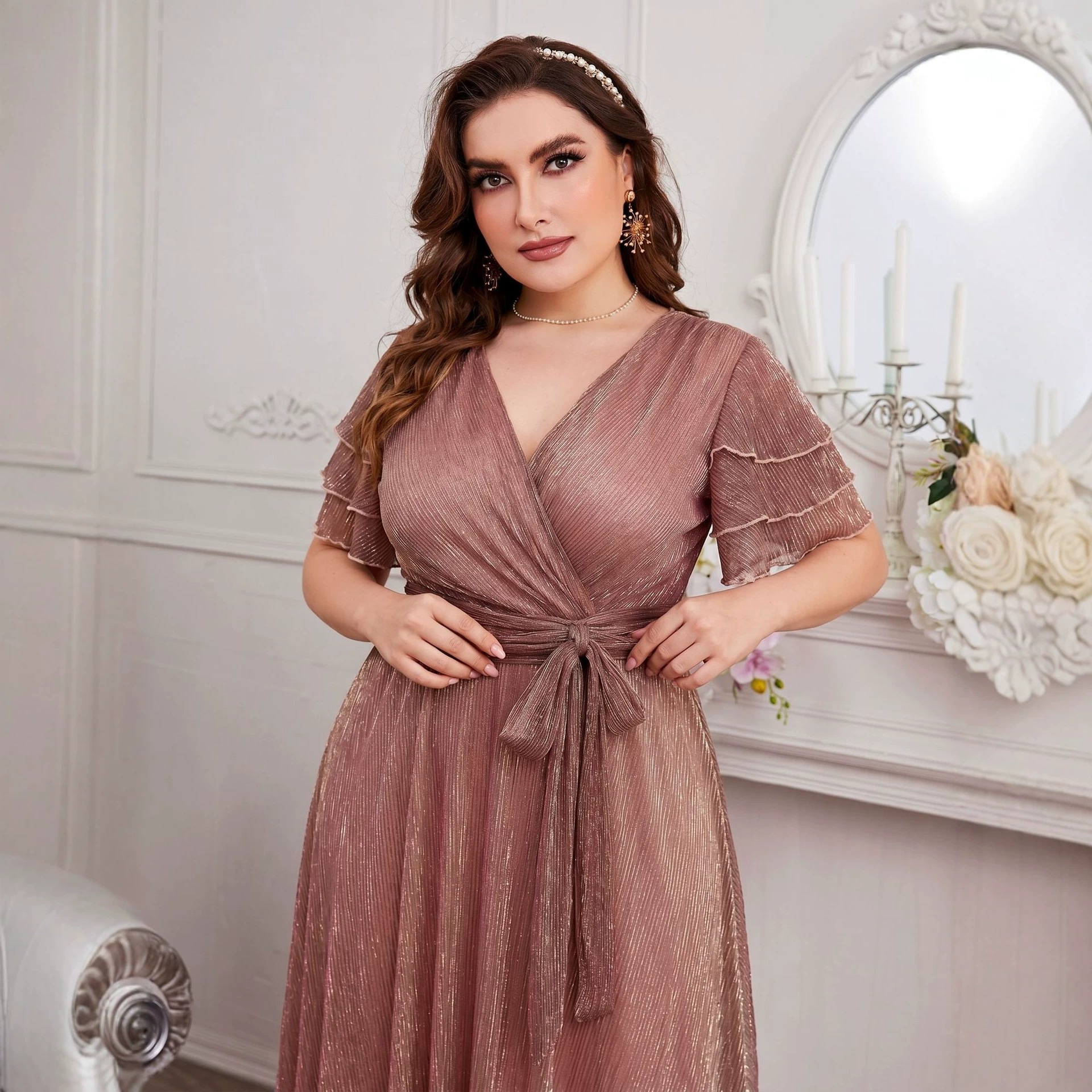 Luxury Curvy Blush Gold Glitte - Fly Line recensione e prezzo