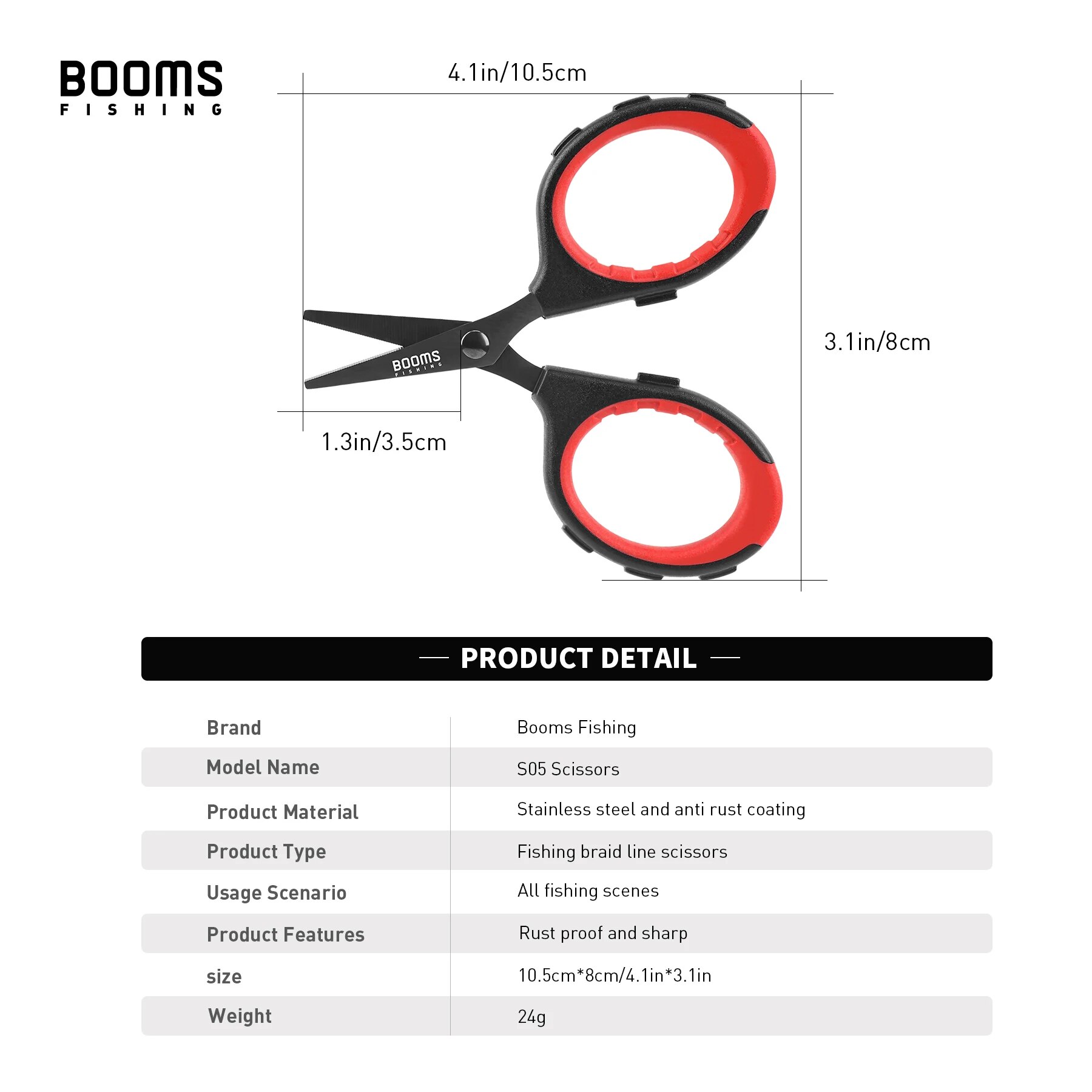 Booms Fishing S05 Braid Wire S - Monofilament Line recensione e prezzo