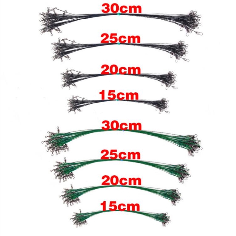 10pcs/lot Anti Bite Steel Fish - Leader Line recensione e prezzo
