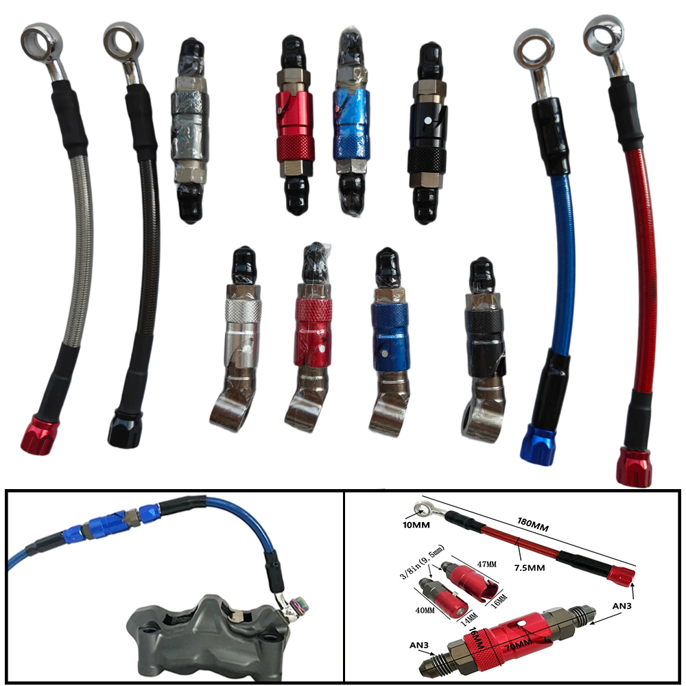 Motorcycle AN3 Quick Connect B - Braided Line recensione e prezzo