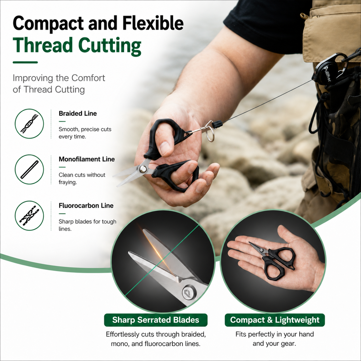 Fishing Scissors Stainless Ste - Fishing Line Cutter recensione e prezzo