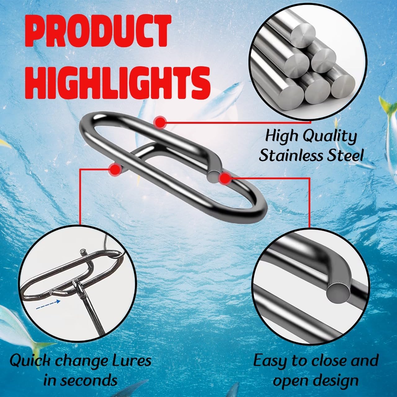 9KM Fishing Snap Kit 110pcs Po - Saltwater Line recensione e prezzo
