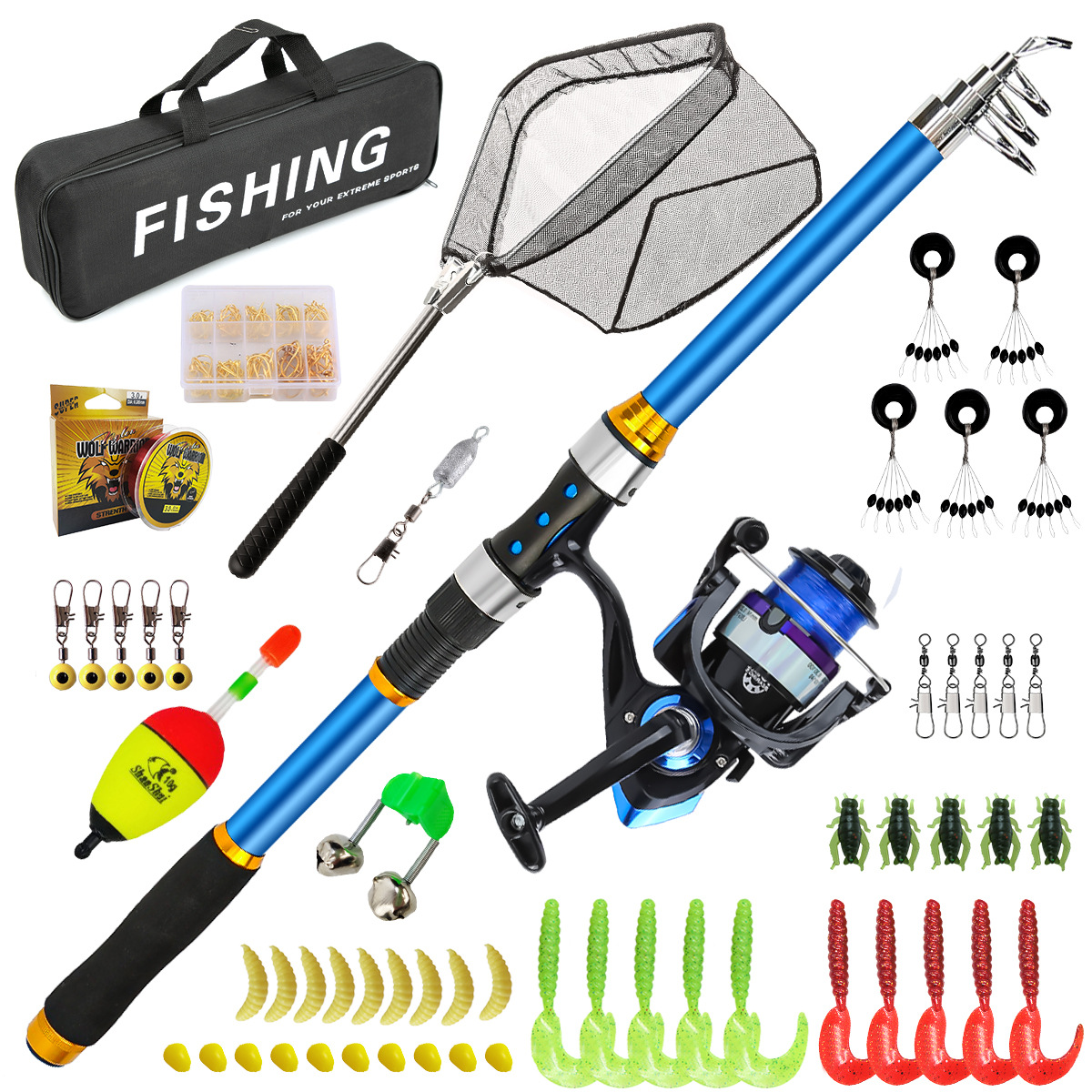 2.1-3.6M Telescopic Glass Fibe - Freshwater Line recensione e prezzo