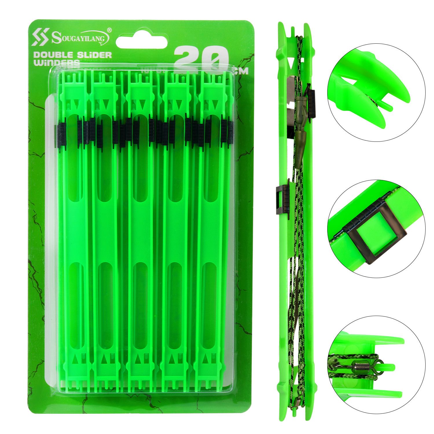 Sougayilang 10pcs Fishing Plas - Fishing Line Winder recensione e prezzo