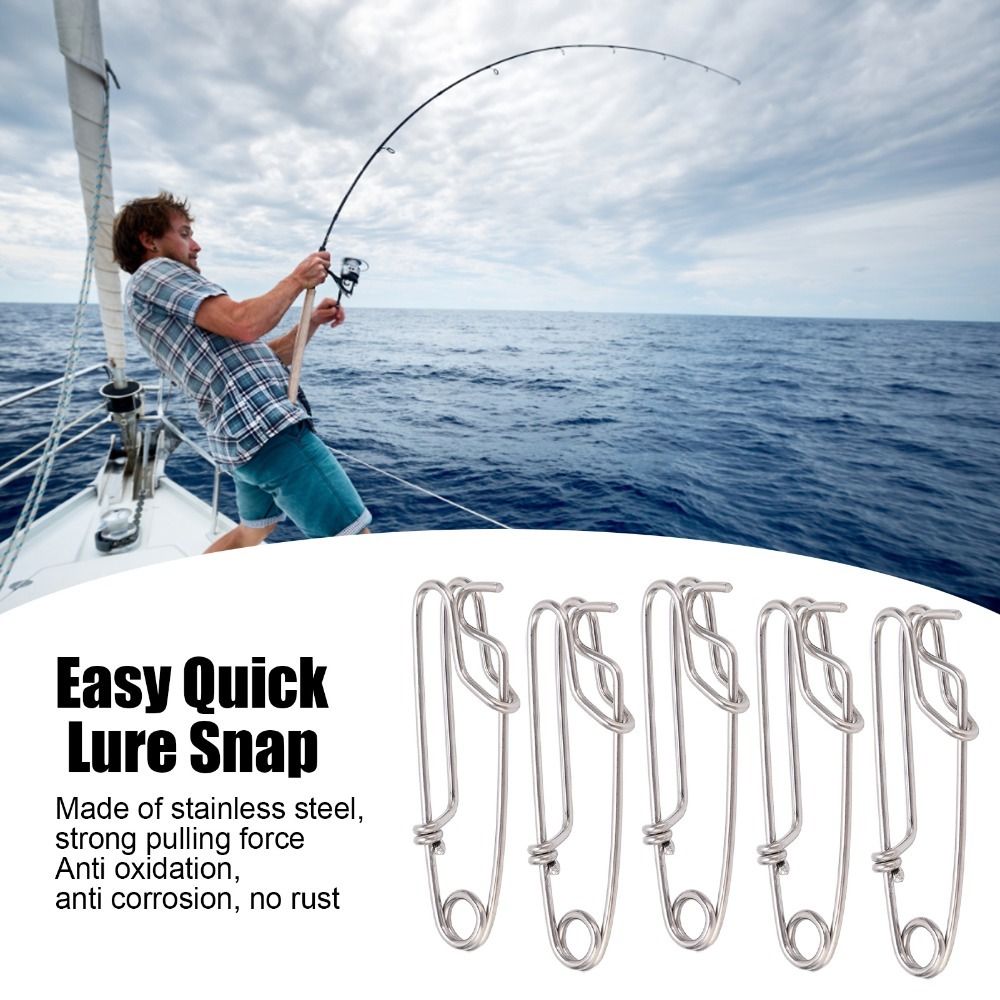5PCS Durable Stainless Steel L - Saltwater Line recensione e prezzo