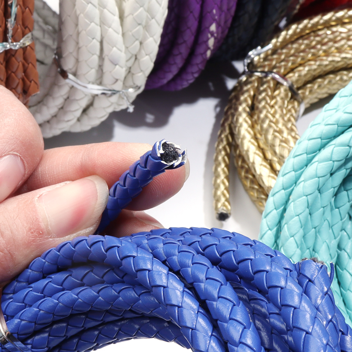 5 Yards/lot 6/7mm Braided Leat - Braided Line recensione e prezzo