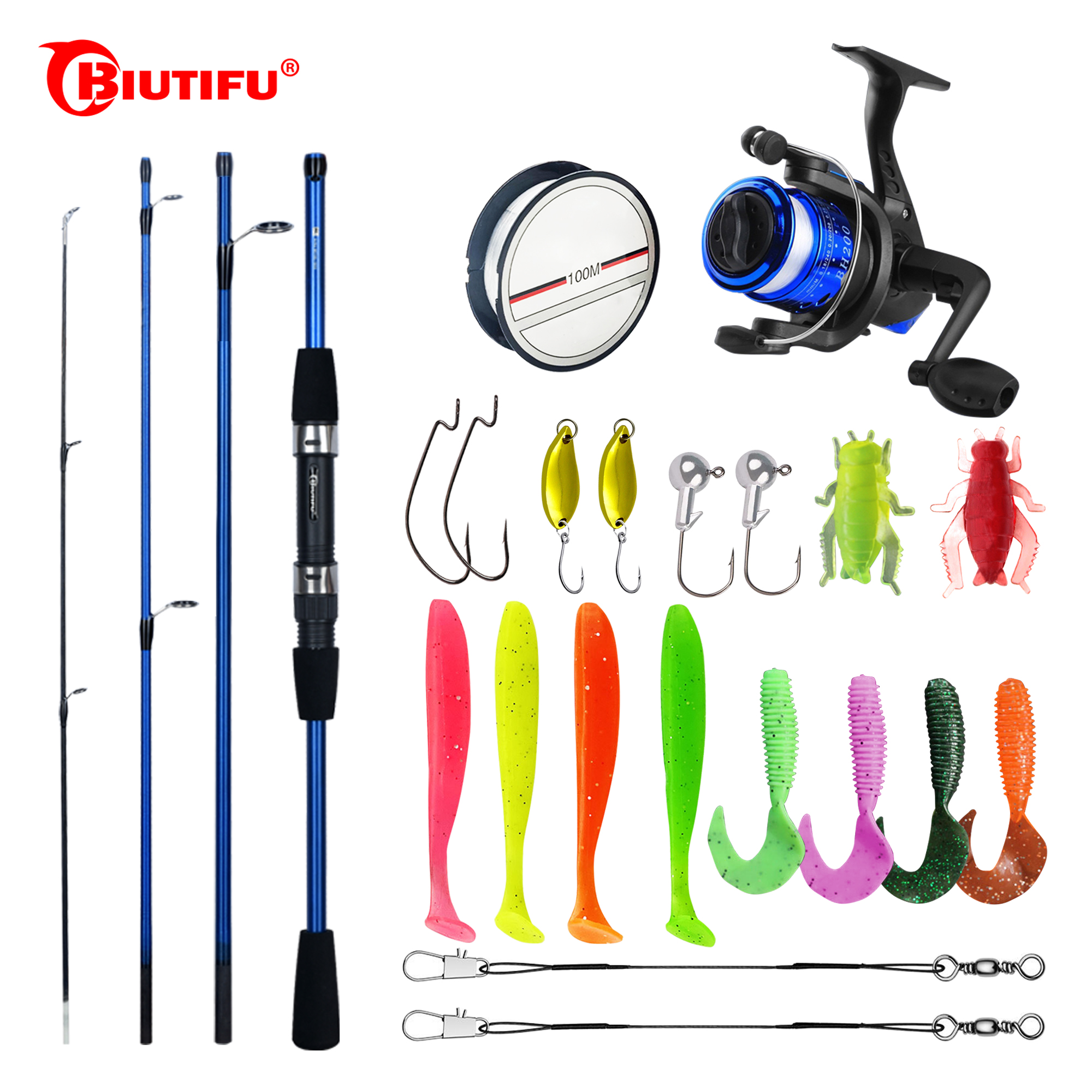BIUTIFU Spinning Fishing Rod S - Freshwater Line recensione e prezzo