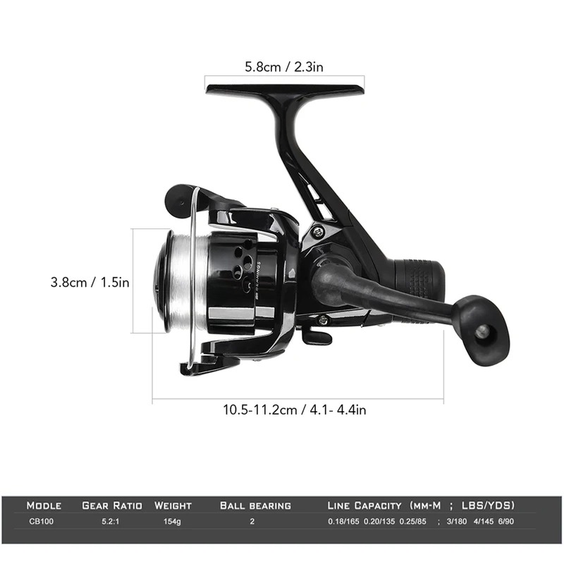 BRAVMAK 2.1/ 2.3 mTelescopic F - Fishing Line Spooler recensione e prezzo