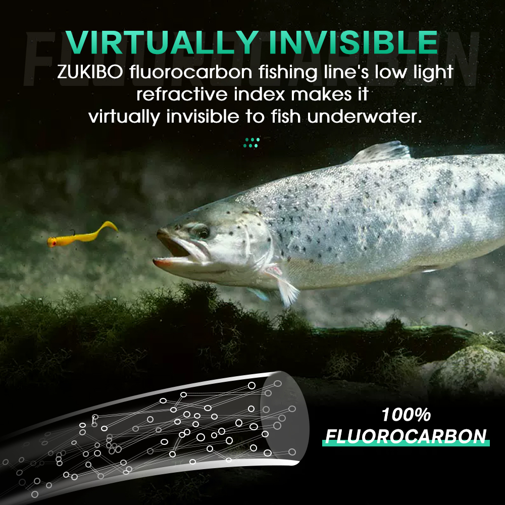 ZUKIBO 100% Fluorocarbon Fishi - Fluorocarbon Line recensione e prezzo