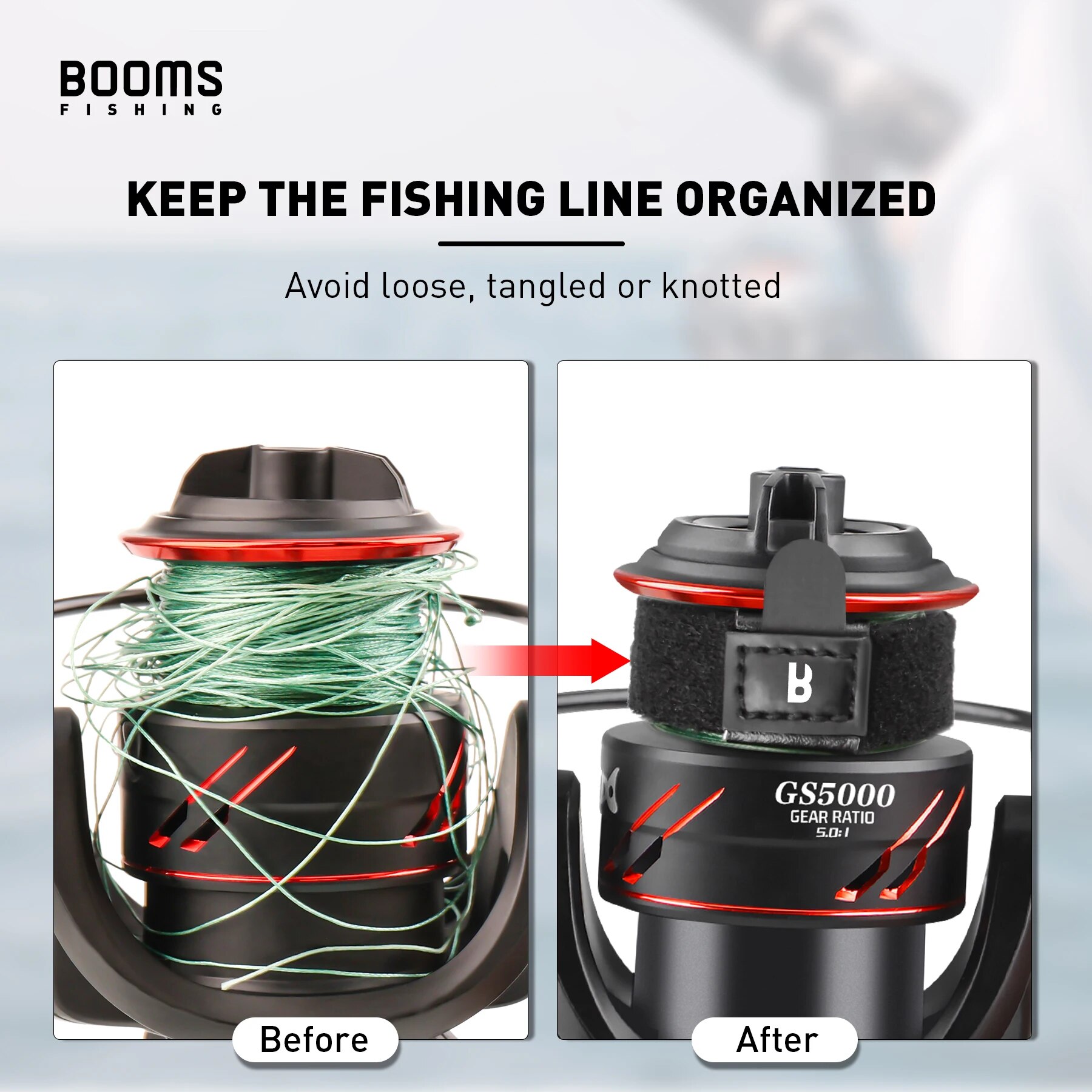 Booms Fishing SB1 4Pcs Spinnin - Fishing Line Spool recensione e prezzo