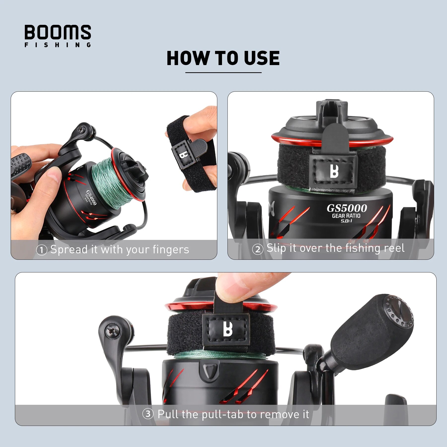 Booms Fishing SB1 4Pcs Spinnin - Fishing Line Spool recensione e prezzo